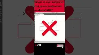 What is the shortcut for quick dimension in AutoCAD? 2023
