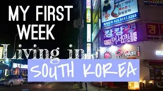 My First Week living in Ulsan, Korea (What I ate) | Korea Vlog