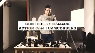 Control de la cámara de acción y el camcorder