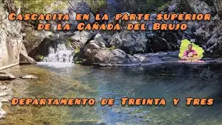 Cascadita en la parte superior de la Cañada del Brujo