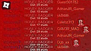 finally got an 8 feed (honey badger setup included)