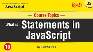 What is JavaScript Statement | Tutorial in Hindi / Urdu