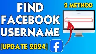 How to find Facebook profile username on pc/laptop [UPDATE 2024]