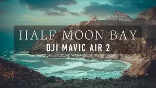 Half Moon Bay | Dji Mavic Air 2 (we saw a whale!!!)