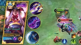 TOP GLOBAL FREYA VS YU ZHONG KING OF LIFESTEAL IN EXP LANE!!! BUILD FREYA TERSAKIT | MLBB