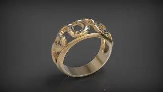Моделирование кольца в программе Rhino. Ring Snake 3d modelling in Rhinoceros. 