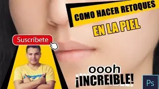 Como tener una piel hermosa / Photoshop CS6/ Como tener una piel suave