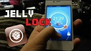 AMAZING LOCKSCREEN  JAILBREAK TWEAK  FOR IOS 10 - JELLY LOCK