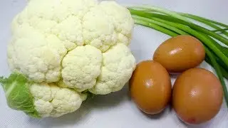 It turned out not everyone knows this recipe. Only three ingredients and Cauliflower!