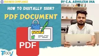 How to Digitally Sign a PDF Document with DSC (Digital Signature Token) | Digitally Attest Documents
