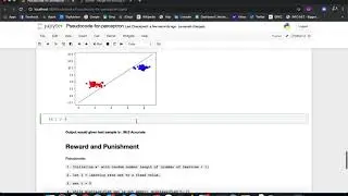 Perceptron : Output  Visualization and Accuracy Measurement