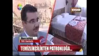 Temizlikçi Kadın TKDK'dan Hibe alarak Otel Sahibi Oldu