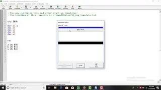 Increment and decrement in assembly language