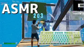 【ASMR】144FPS/1440p ROCCAT VULCAN TKL Proキーボード打鍵音⭐️ 【フォートナイト】