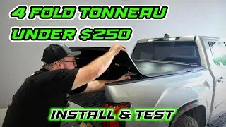 Cheapest 4-Fold Tonneau Cover Under $250 | Install & Real-World Test