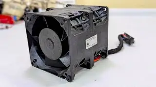 Delta Fan 12V 14A DC Server 13800 RPM | GFM0812DU  | Testing