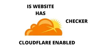 how to check website has cloudflare enabled or not