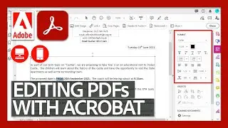 Editing PDFs | Acrobat DC for Educators