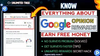 Quick Tips to Make More Money with *GOOGLE OPINION REWARDS* | how to get surveys faster