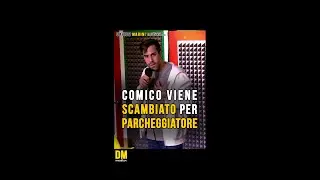 Comico scambiato per parcheggiatore abusivo