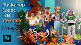 Photoshop Speed Edit: Toy Story