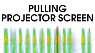 Pulling Projector Screen Sound Effect
