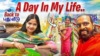 Back to புது வீடு🏡| Shoot Day📸| Gowti Sowbi Vlogs