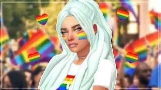 PRIDE MONTH GROUP COLLAB | SIMS 4 : CREATE A SIM & FULL CC LIST |