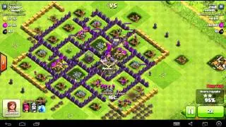 8 ратуша с 1 пушкой 1 уровня | Clash of clans