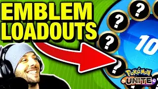WHICH EMBLEMS DO PROS USE?!! *Professional Player Emblem Loadouts* - Pokémon Unite