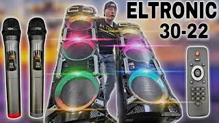 Дождались! Стерео колонки ELTRONIC 30-22 поступили ! Караоке !