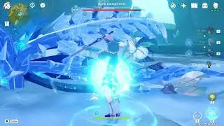 Крио Орхидея (genshin impact)