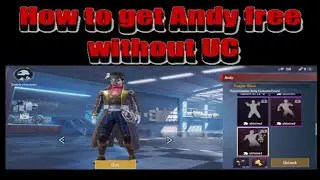 PUBG MOBILE UNLOCK FREE ANDY CHARACTER!  HOW TO GET ANDY CHARACTER IN PUBG MOBILE!............,..