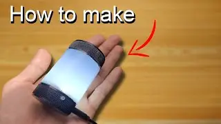 How to Make a Simple Rechargeable LED Lamp | DIY lamp ideas