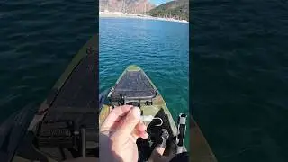 pedallı kano ile balık avı . freecamp allure pedallı kano #lrf #balık #balıkçı #kano #kayakfishing