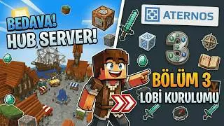 HOW TO SET UP AN ATERNOS HUB SERVER | HUB #3 | Lobby Setup