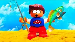 Мультик с игрушками - РЫБАЛКА