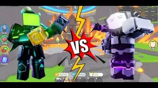Titan Sigma Man VS Titan Clover Man Toilet Tower Defense #toilettowerdefense #roblox #skibiditoilet