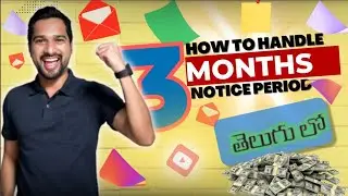 How to Handle 3 Months Notice Period  🔥 |🚀 Get More Job Offers! 💼✨