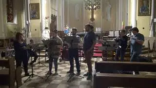 Бах. Gloria из мессы соль мажор - репетиция