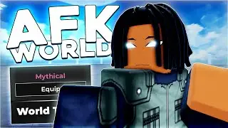 Type Soul added an AFK World.. And It's OP + NEW Codes! | Type Soul