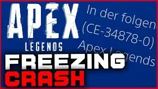 APEX LEGENDS FREEZING CRASH on PS4Pro | Error Code CE-34878-0