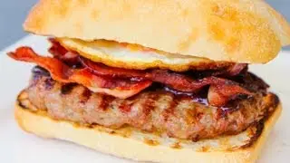 Sausage, Bacon and Egg BBQ Breakfast Roll - Recipe Video