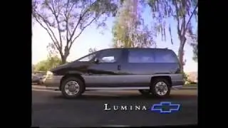 Chevy Lumina APV minivan 1994 commercial