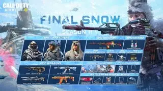 Season 11: Final Snow Battle Pass | S11 Leaks | COD Mobile