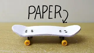 D.I.Y PAPER FINGERBOARD!