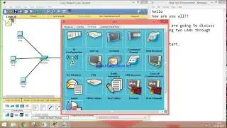 Cisco Packet Tracer Networking- Connecting two LANs  - Part 15