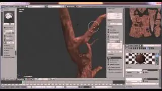 low poly tree speed art