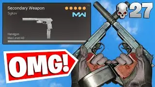the SYKOV PISTOL in WARZONE is BROKEN! BEST *AKIMBO* SYKOV CLASS SETUP/LOADOUT! (COLD WAR WARZONE)