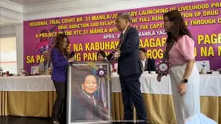 Super Judge ng RTC Branch 31 namimigay ng food carts sa mga drug convicts ng Manila City Jail